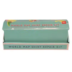 shirt repair kit - world map shirt repair kit - world map