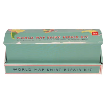 shirt repair kit - world map shirt repair kit - world map