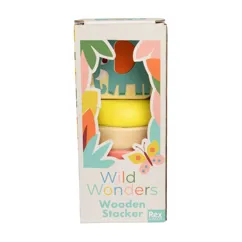 wooden stacker - wild wonders wooden stacker - wild wonders