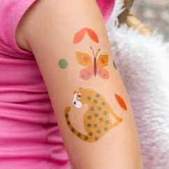 tatouages temporaires wild wonders (2 feuilles) tatouages temporaires wild wonders (2 feuilles)