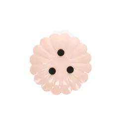 enamel flat flower candle holder - soft pink enamel flat flower candle holder - soft pink