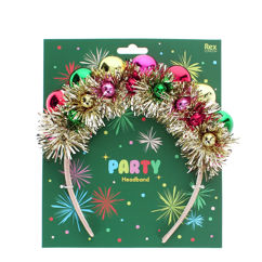 serre-tête de fête de noël – boules de noël
