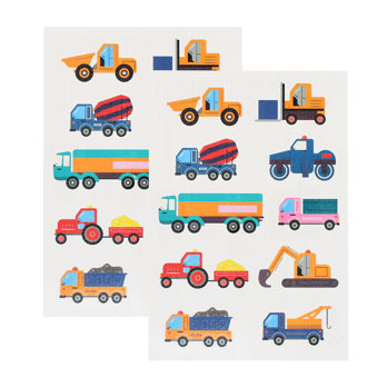 temporary tattoos - little trucks