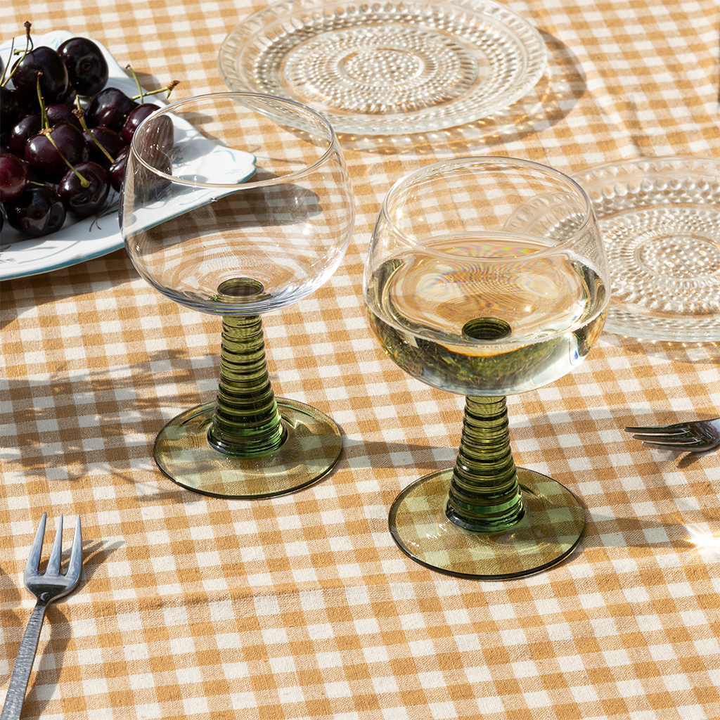 roemer-gläser 350ml (2-er set) - grün