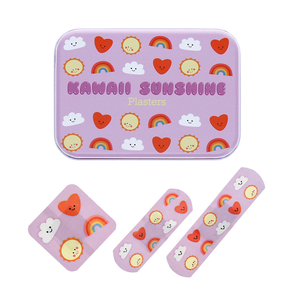 pansements enfant (30 pièces) - kawaii sunshine