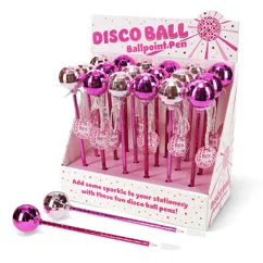 disco ball pens - assorted disco ball pens - assorted