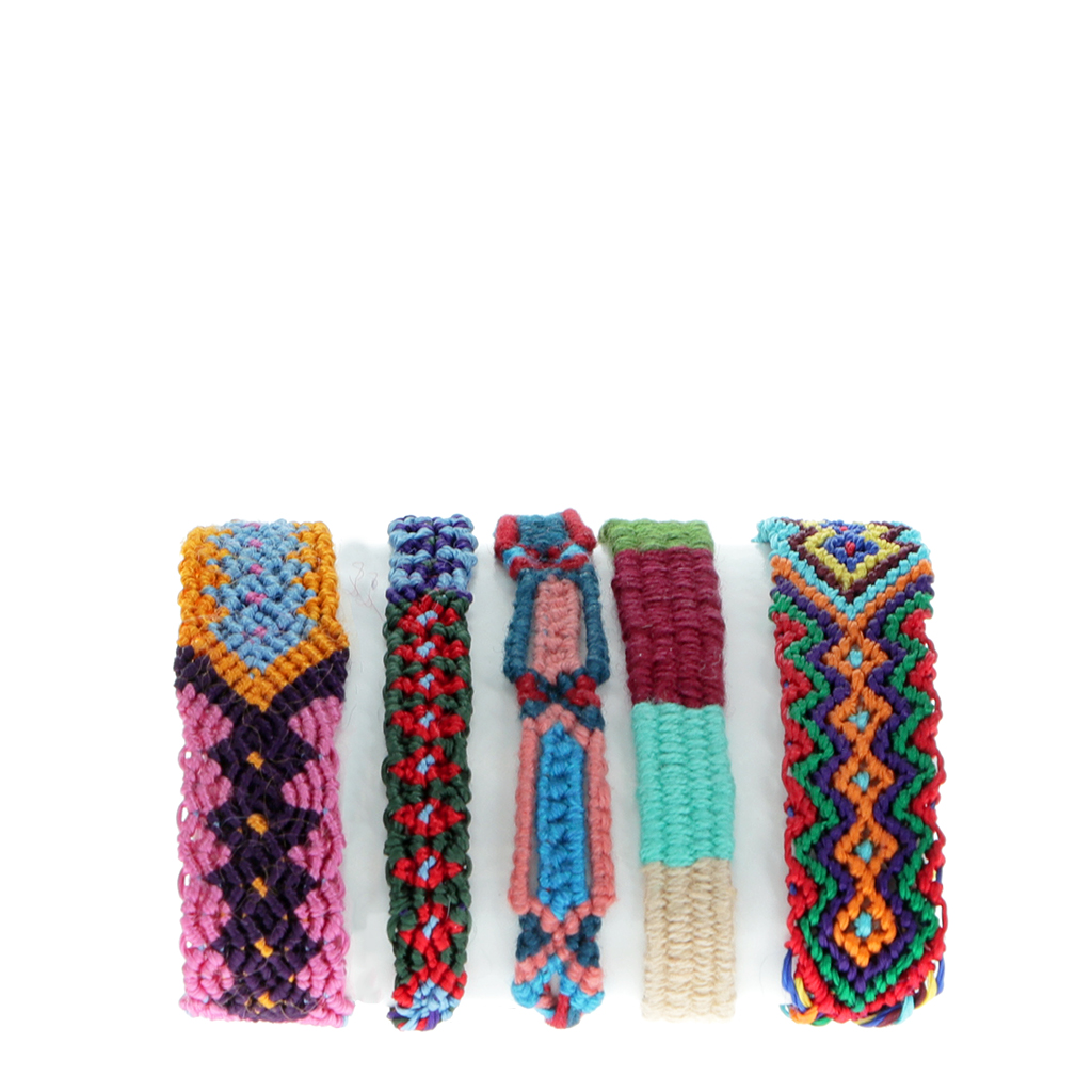 handmade mayan bracelets - assorted