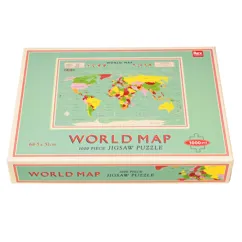 jigsaw puzzle (1000 pieces) - world map jigsaw puzzle (1000 pieces) - world map