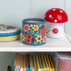 winding music box - ladybird