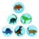 bouncy balls (assorted) - dinosaur