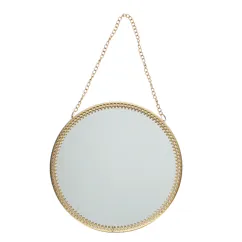 miroir suspendu rond (15,5 cm)