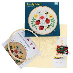 embroidery kit - ladybird embroidery kit - ladybird