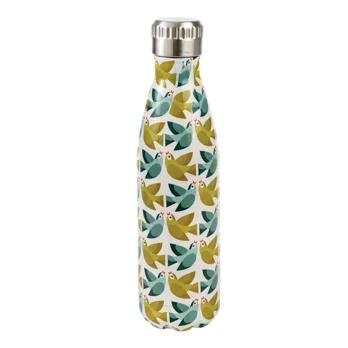 stainless steel bottle 500ml - love birds stainless steel bottle 500ml - love birds