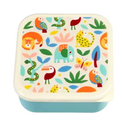 snack boxes (set of 3) - wild wonders snack boxes (set of 3) - wild wonders