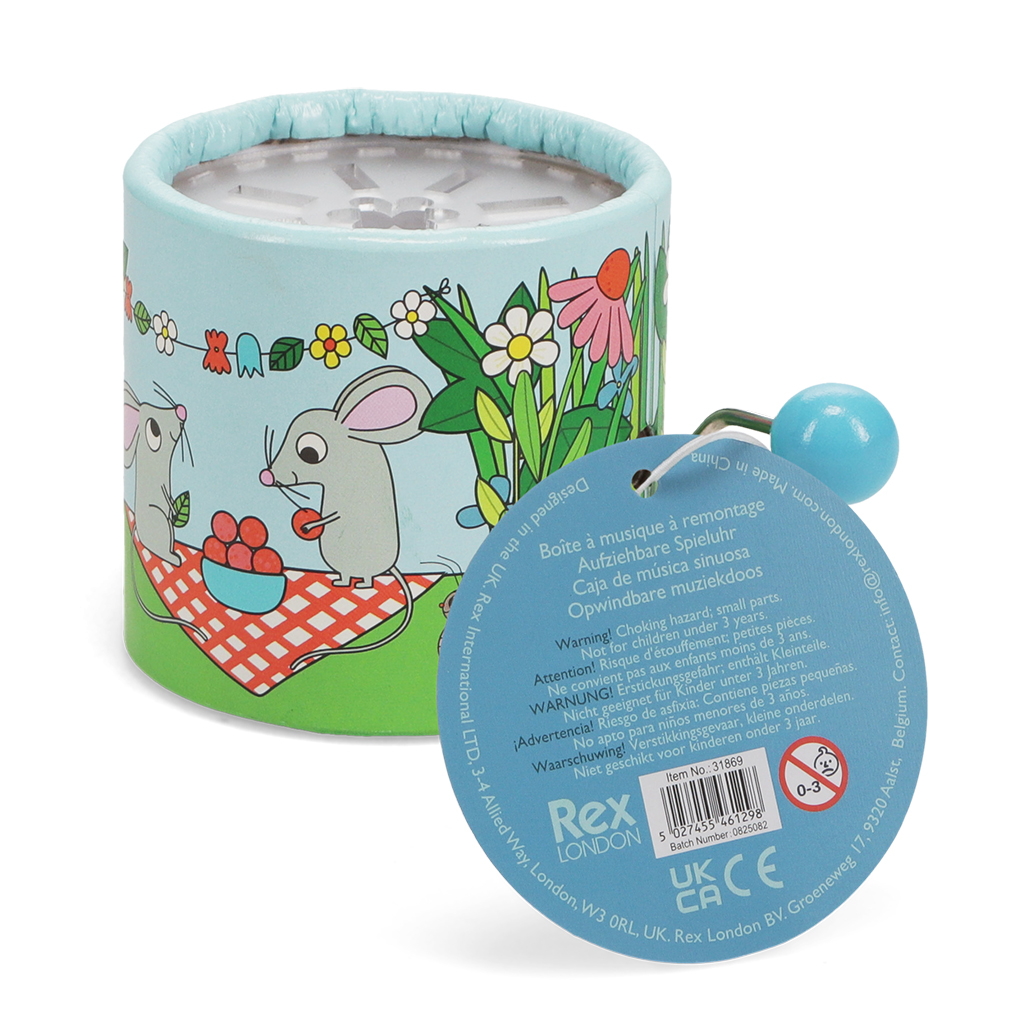 aufziehbare spieluhr - in my garden