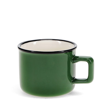 stoneware espresso mug 125ml - green