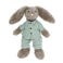 peluche douce - lapin bleu