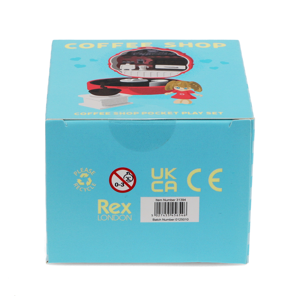 little compact playset - coffee shop