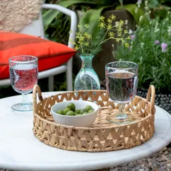 plateau en jacinthe d'eau plateau en jacinthe d'eau