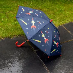 children's push-up umbrella - space age children's push-up umbrella - space age