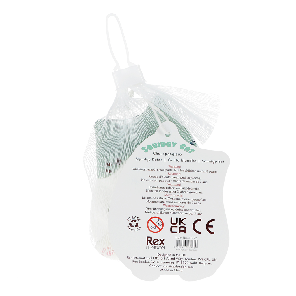 squidgy stress toy - sitting cat