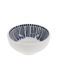 round ceramic dipping bowl 7cm - beaded lines