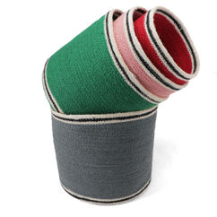 round jute storage baskets (set of 4) - mixed colours