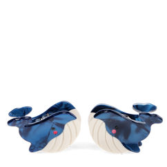 mini hair claw clips (set of 2) - whales
