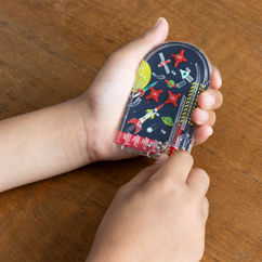 mini-flipper space age design