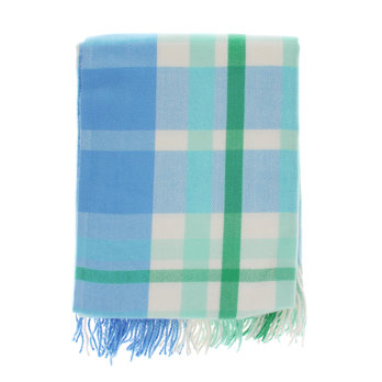 kuschelige wohndecke (130 x 155 cm) – blau
