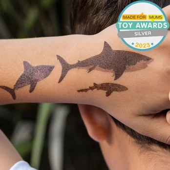 temporary tattoos - shark temporary tattoos - shark