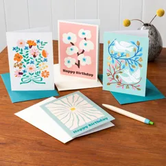 greetings card - doves greetings card - doves