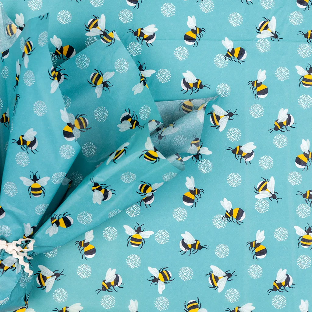 papel de seda bumblebee (10 hojas)