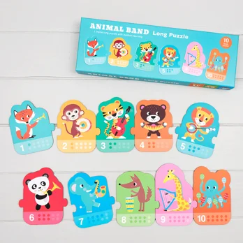 long puzzle (1 metre) - animal band long puzzle (1 metre) - animal band