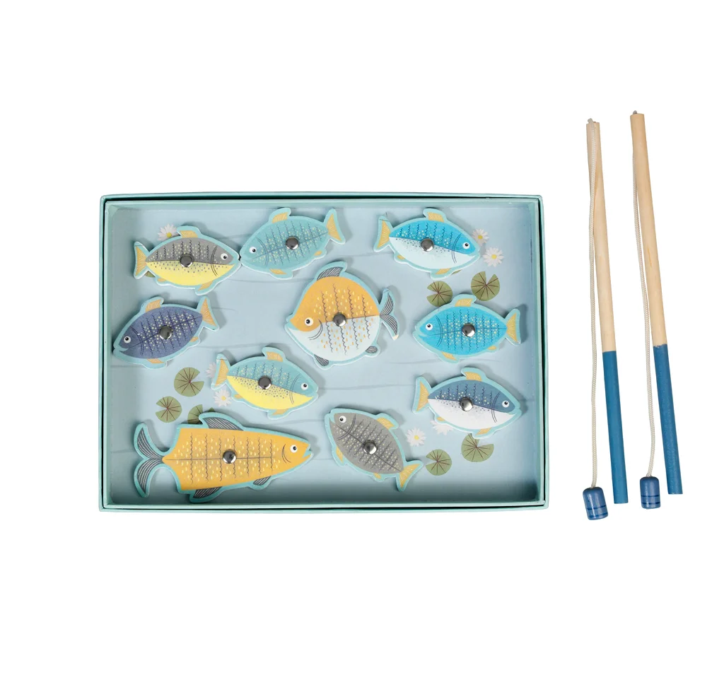 jeu magnetique 'let's go fishing'