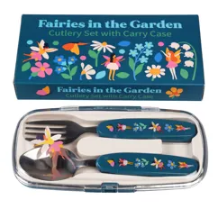 besteck-set für kinder fairies in the garden