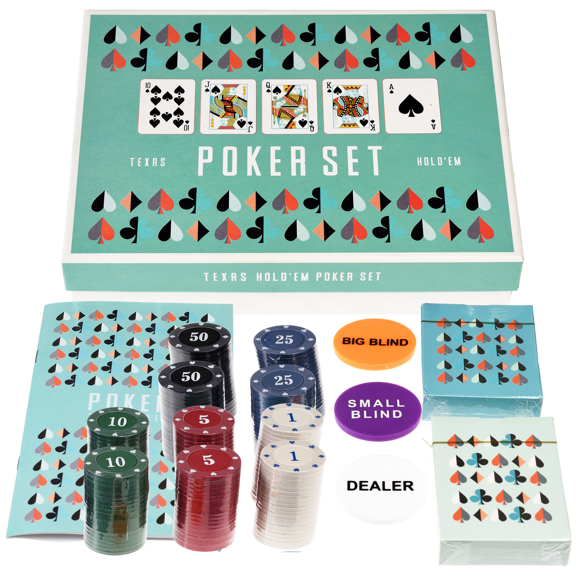 ensemble de poker texas hold'em