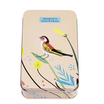 gardener's tools and twine in a tin - your garden gardener's tools and twine in a tin - your garden