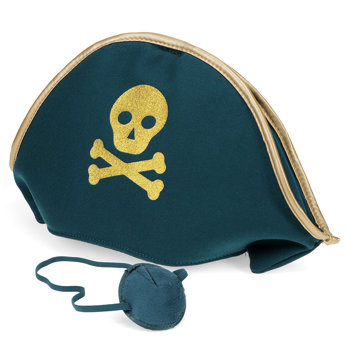 chapeau de pirate et cache-œil