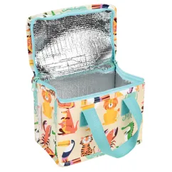 insulated lunch bag - colourful creatures