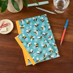 a6 notebook - bumblebee