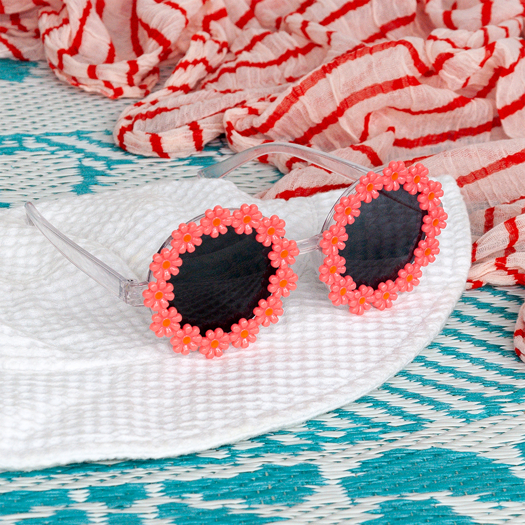 funglasses - pink daisy sunglasses