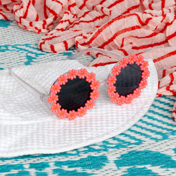 funglasses - pink daisy sunglasses