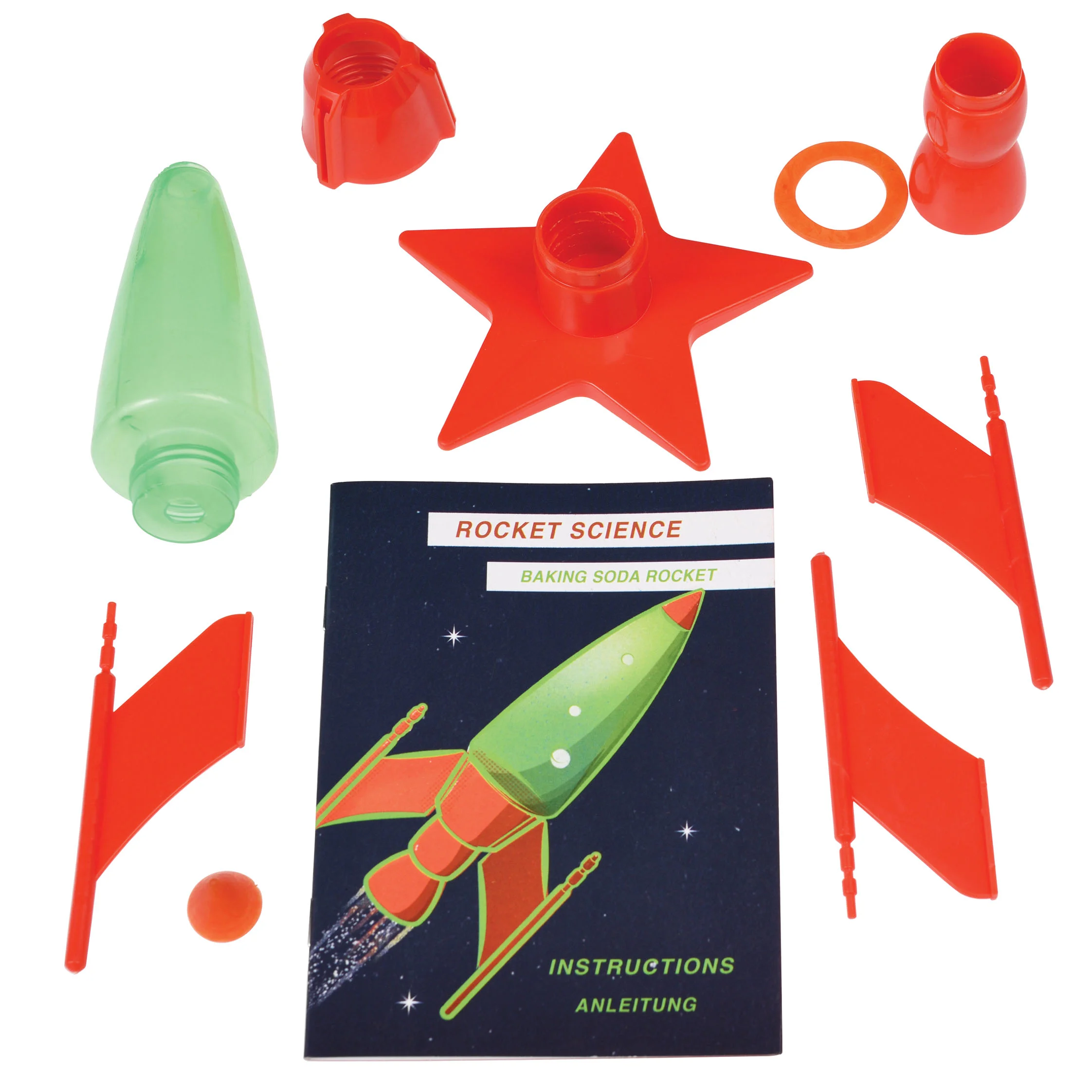 make your own baking soda space rocket