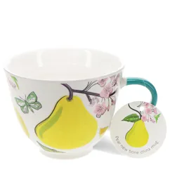 mug porcelaine 550ml - poire mug porcelaine 550ml - poire