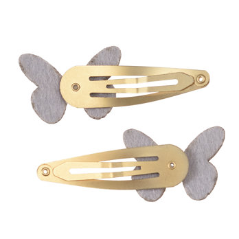 glitter-butterfly-haar-clips fairies in the garden (2-er set)