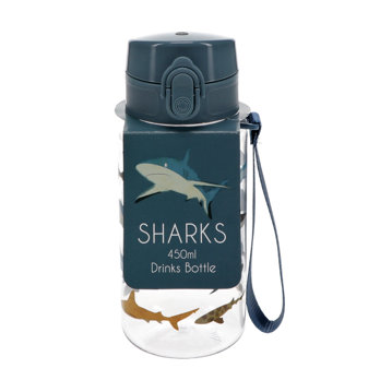 gourde de sport enfant 450ml - requins