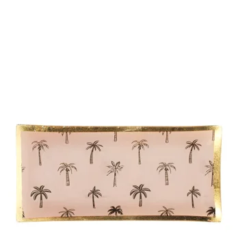 coupe à bijoux en verre - palmier coupe à bijoux en verre - palmier