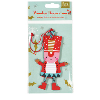 wooden soldier christmas decoration