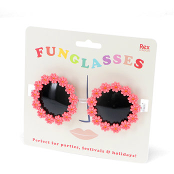 funglasses - pink daisy sunglasses